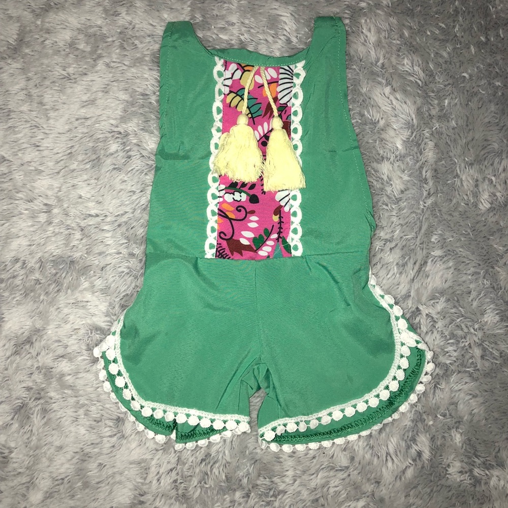 6-9M Tassel Romper